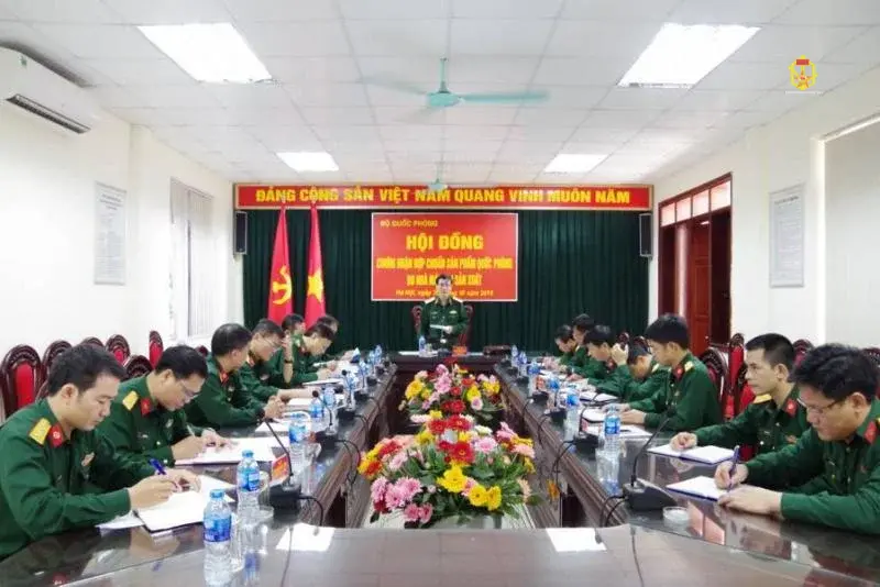CHỨNG NHẬN HỢP CHUẨN SẢN PHẨM QUỐC PHÒNG DO NHÀ MÁY X61 SẢN XUẤT