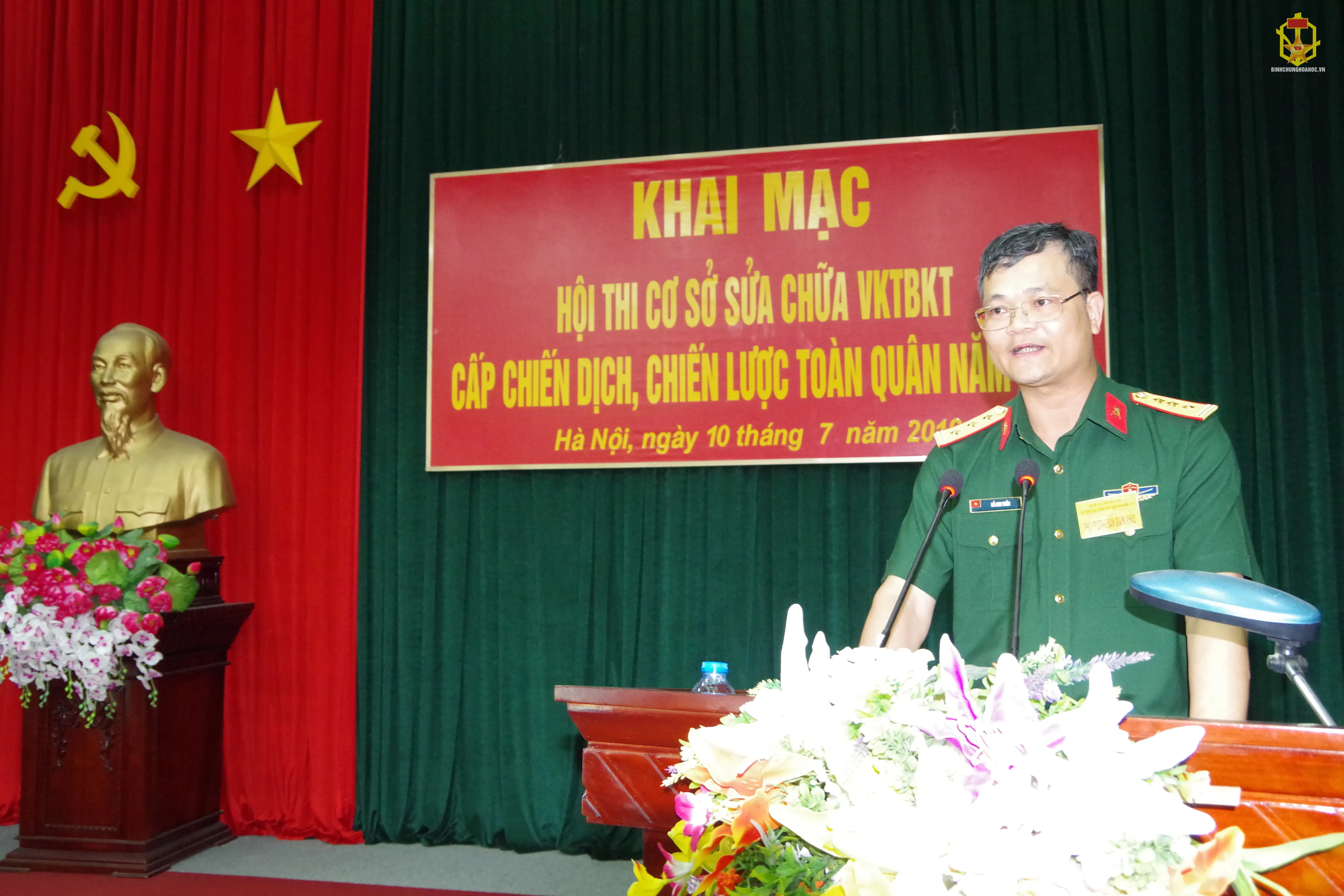 Nhà máy X61 tham gia hội thi cơ sở sửa chữa VKTBKT cấp chiến dịch, chiến lược toàn quân năm 2019
