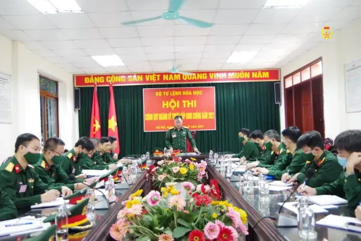 HỘI THI CHÍNH QUY NGÀNH KỸ THUẬTCẤP BINH CHỦNG NĂM 2021 TẠI NHÀ MÁY X61