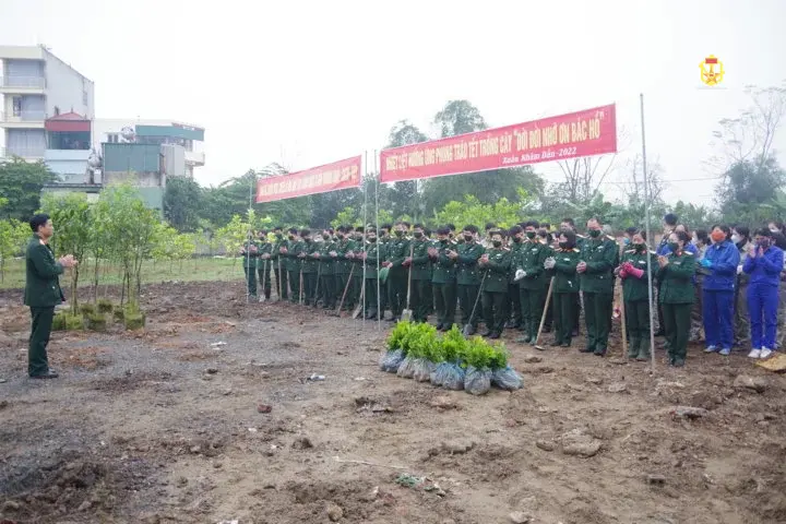 TỔ CHỨC TẾT TRỒNG CÂY “ĐỜI ĐỜI NHỚ ƠN BÁC HỒ” XUÂN NHÂM DẦN NĂM 2022